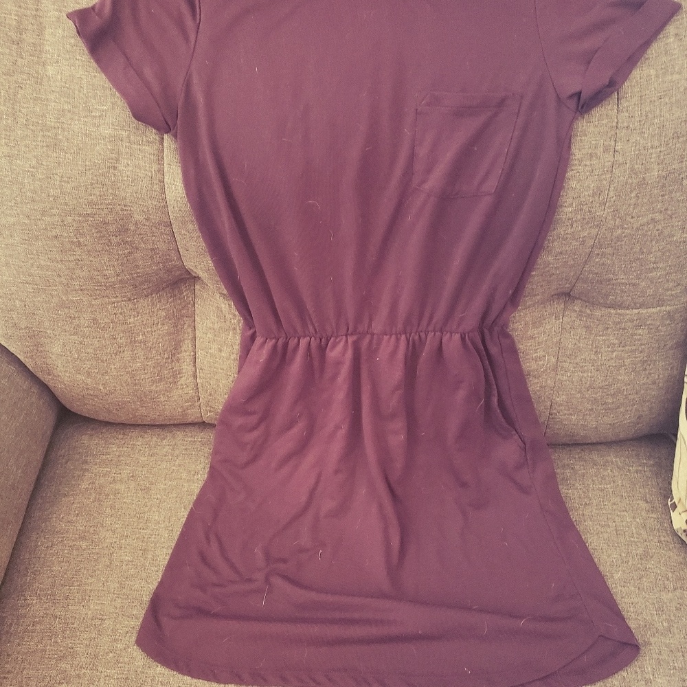 H & M cinch waist dress